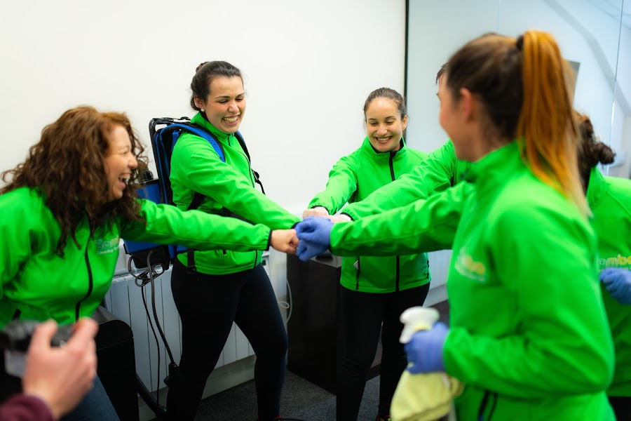 Samba Cleaning team